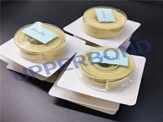ซื้อ 100% Kevlar Garniture Enhanced Garniture Tape สำหรับยาสูบ Conveying Low Extensibility การผลิตออนไลน์