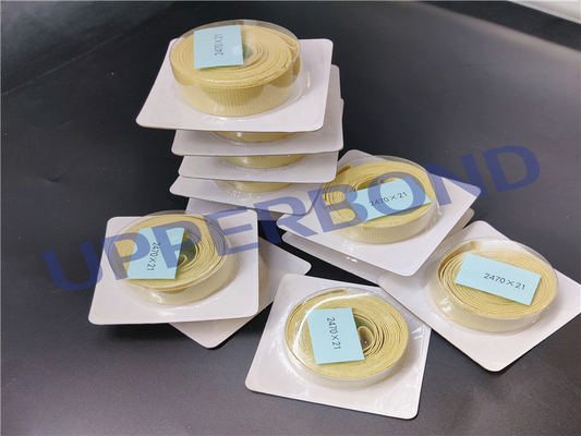 ซื้อ เทปสายพานลำเลียงเคลือบเส้นใยลินินสำหรับเครื่องกรอง Hauni Filter Making Machine Kdf2 Transferring Filter Paper การผลิตออนไลน์