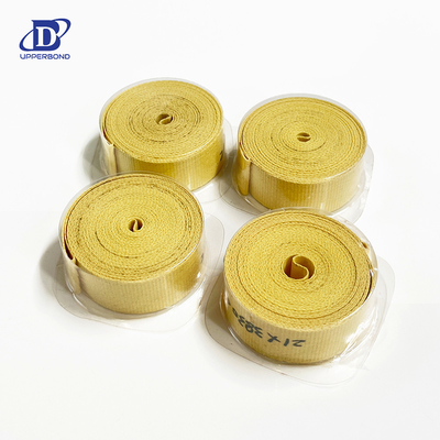 ซื้อ 0.50-0.62 มม เทปติดต่อเส้นใยอารามิดสีเหลือง สําหรับเครื่องทําบุหรี่ ITEM8000/mk9/protos 70 การผลิตออนไลน์
