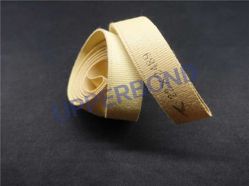 ซื้อ เทป Garniture วัสดุเส้นใยเคฟลาร์สีเหลืองในสายพานส่งประสิทธิภาพสูง การผลิตออนไลน์