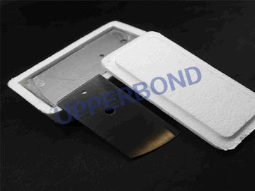 ซื้อ 132 * 60 * 0.2 Mm ก้านบุหรี่ตัดหลังจากบุหรี่ลิ้นหน่วยชิ้นส่วนของซิการ์เครื่องทำ Hauni Protos 70 การผลิตออนไลน์
