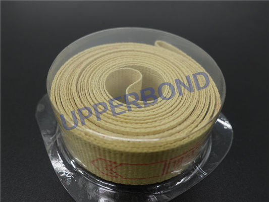 ซื้อ สีเหลือง Kevlar Fiber 18.5 * 3100 Mm Garniture Tapes สำหรับเครื่องทำบุหรี่ การผลิตออนไลน์