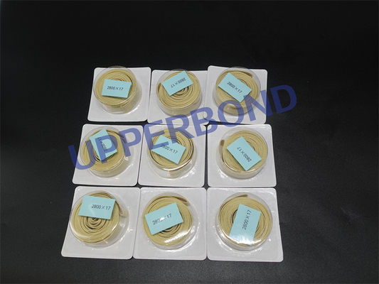 ซื้อ 2715x12.5 Garniture Kevlar Fiber Tapes สำหรับ KDF2 ZL21 ZL23 บุหรี่เครื่องกรอง Rod การผลิตออนไลน์