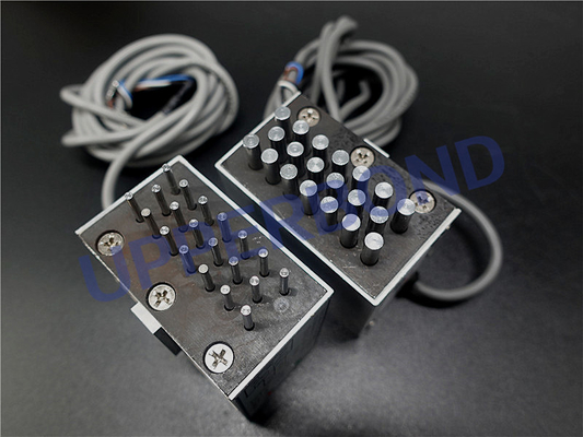 ซื้อ เครื่อง HLP เครื่องตรวจจับบุหรี่ที่มีข้อบกพร่องที่ไวต่อแม่เหล็กที่ขาดหายไปตัวกรอง การผลิตออนไลน์