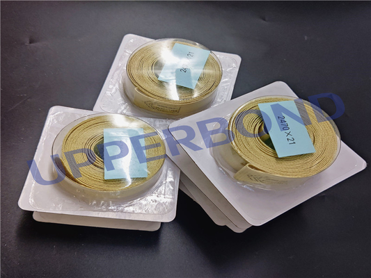 Garniture Fiber Endless Thickened Kevlar Fiber Tape ความต้านทานแรงเสียดทาน Customized