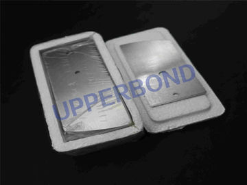 132 * 60 * 0.2 มม. เครื่องบุหรี่ยาวมีดตัดบุหรี่สีขาวทำให้เครื่องจักร Molins Mk8
