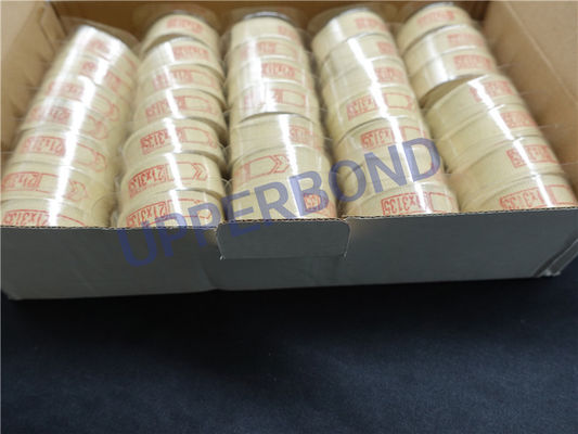 เทปไฟเบอร์ Kevlar Garniture สีเหลืองแบบกำหนดเองสำหรับเครื่องจักร