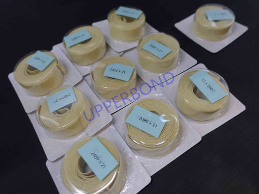 เทปกาวเคลือบ 19 * 2715 อะซิเตทสำหรับเครื่องกรอง Zl21 Zl23.5