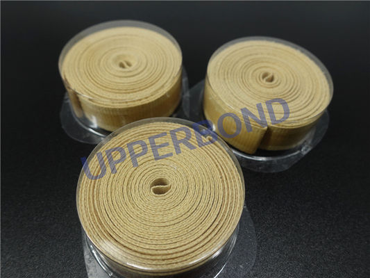 MK8 MK9 ชิ้นส่วนเครื่องจักรบุหรี่สายพานถ่ายเทความร้อนไฟเบอร์ Garniture Tape