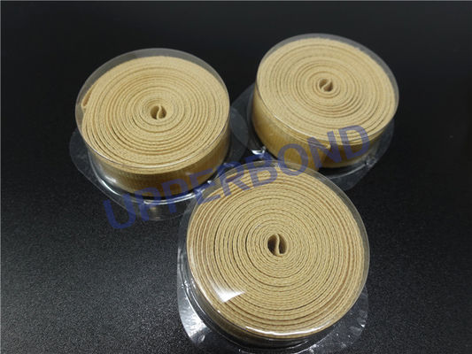 Kevlar Fiber 18.5 * 3100mm Garniture Tapes สำหรับ MK8 ชิ้นส่วนเครื่องจักรบุหรี่